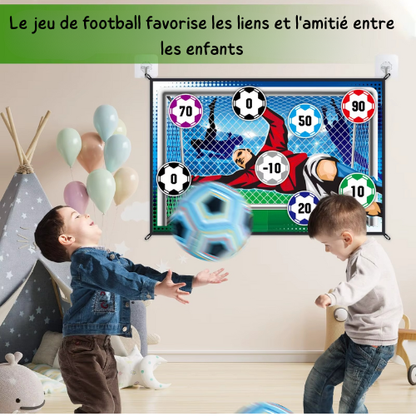 Kit de Football pour Enfants – Le Jeu d'Activité 2-en-1 (Intérieur & Extérieur)