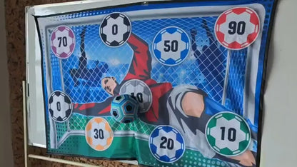 Kit de Football pour Enfants – Le Jeu d'Activité 2-en-1 (Intérieur & Extérieur)